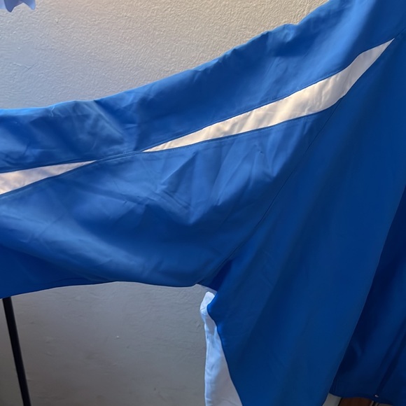 NFL team apparel size 6X light blue and white light jacket - Picture 3 of 5